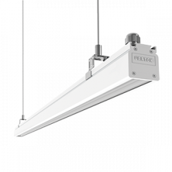 Светодиодный светильник VARTON Mercury Mall IP54 1458x54x58 мм опал 42 Вт 4000 K белый RAL9003 муар, V1-R0-00380-31G02-5404240