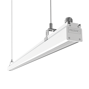 Светодиодный светильник VARTON Mercury Mall IP54 1458x54x58 мм опал 52 Вт 4000 K белый RAL9003 муар, V1-R0-00380-31G02-5405240