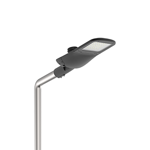 Светодиодный светильник VARTON уличный Tornado Plaza крепление на консоль 40 Вт 2700 K 1..10V NEMA RAL9005 черный муар, V1-S1-90506-40U34-6604027