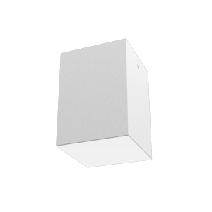 Светодиодный светильник VARTON DL-Box накладной 9 Вт 4000 К 120x120x170 мм RAL9003 белый муар с рассеивателем опал DALI, V1-R0-00818-20D01-2000940