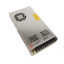 Драйвер 600Вт 24V для светодиодной ленты Meanwell LRS-600-24 IP20 225x124x41 мм