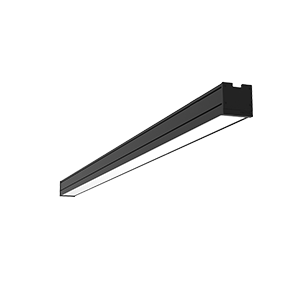 Светодиодный светильник VARTON Mercury Pro накладной 67 Вт 4000 К 2002х65х65 мм IP54 RAL9005 черный муар с рассеивателем опал аварийный автономный постоянного действия, V1-R0-90259-20A00-5406740