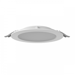 Светодиодный светильник VARTON DL-01 Slim 200 мм 35 Вт 3000 К CRI90 221х40 мм IP65/40 RAL9003 белый муар с рассеивателем опал аварийный автономный постоянного действия