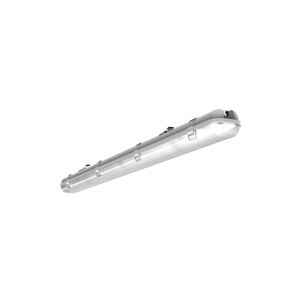 Светодиодный светильник ВАРТОН BASIC СТРОНГ промышленный класс защиты IP65 1242*90*68 мм 54Вт 5000К с прозрачным рассеивателем аварийный автономный постоянного действия, B1-I2-70210-03A00-6506050