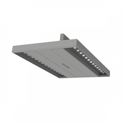 Светодиодный светильник VARTON TT-Crisp 60 295х200х90 мм 46 Вт 3000 К RAL7045 серый муар, V1-R1-70320-90L07-2004030