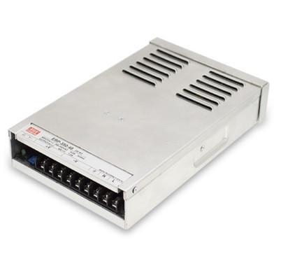Драйвер 350Вт 24V для светодиодной ленты Meanwell ERP-350-24 IP20 221x130x48мм без активного охлаждения, ERP-350-24