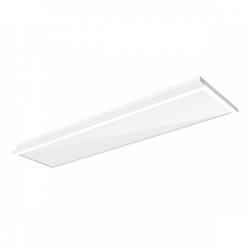 Люминесцентный светильник VARTON A350 для V-Clip® 2х54 1200х300х100 мм IP65/54 с рассеивателем опал крепление по короткой стороне аварийный автономный постоянного действия, V1-A3-07350-11A00-65108LM