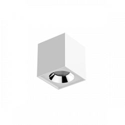 Светодиодный светильник VARTON DL-02 Cube накладной 100х110 мм 12 Вт 3000 K 35° RAL9010 белый матовый, V1-R0-00360-20000-2001230