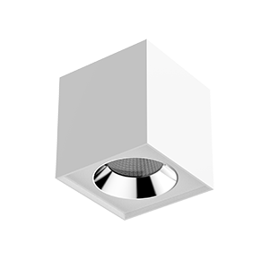 Светодиодный светильник VARTON DL-02 Cube накладной 150х160 мм 36 Вт 3000 K 35° RAL9010 белый матовый, V1-R0-00360-20000-2003630